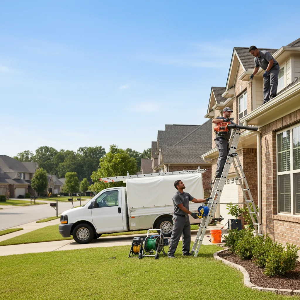 Home Gutter Service in Pindall, AR near me